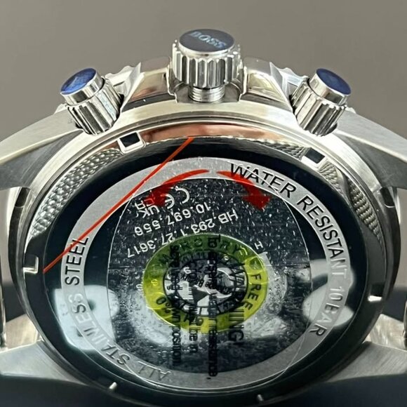 Hugo Boss Men’s Admiral Green Face Watch NEW - Picture 6 of 11